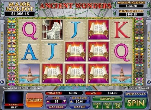 Ancient wonders slot / 1