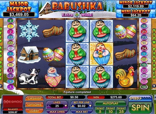 Babushka slot / 1