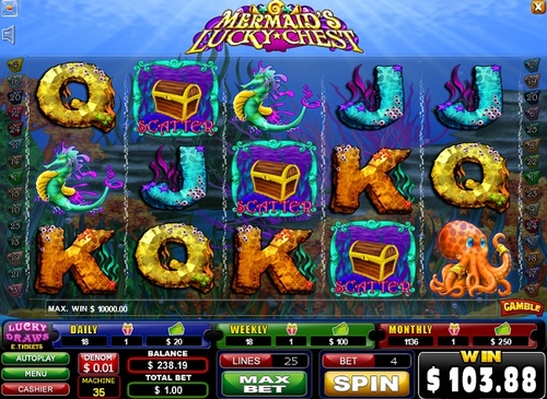 Mermaid's lucky chest / 3