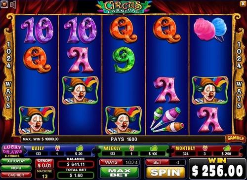 Circus carnival slot  / 1