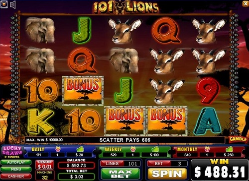 101 lions slot / 2