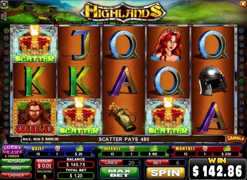 Highlands slot / 1