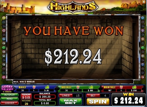 Highlands slot / 2