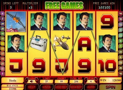 Iron Man slot / 13