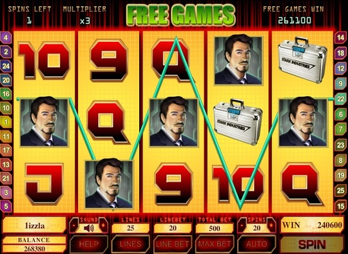 Iron Man slot / 15