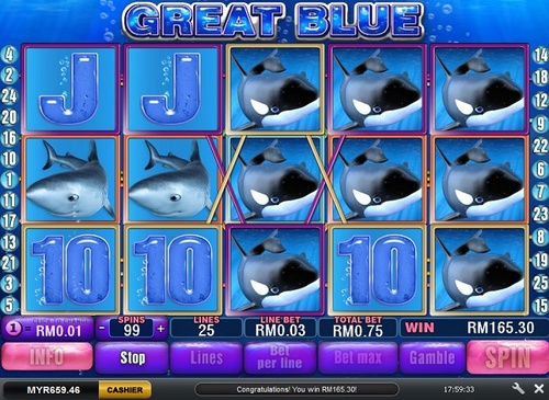Great blue slot / 133