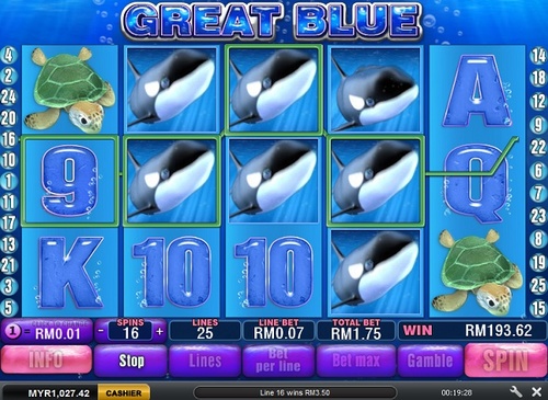 Great blue slot / 132