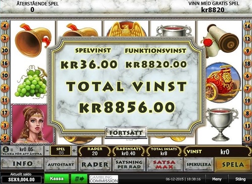 Rome & Glory slot / 31