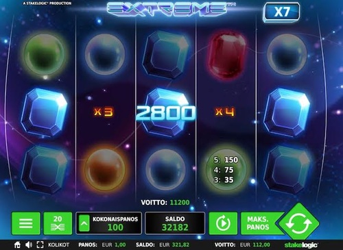 Extreme slot / 1