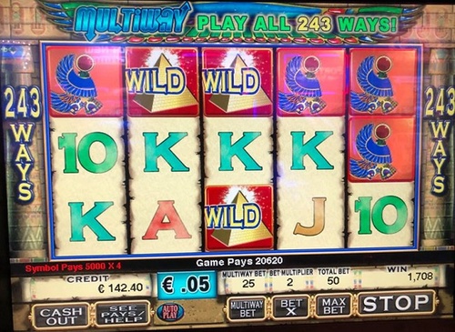 Pharaoh's gold slot / 10