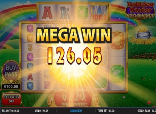 Rainbow riches megaways / 12