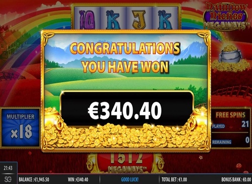 Rainbow riches megaways / 13