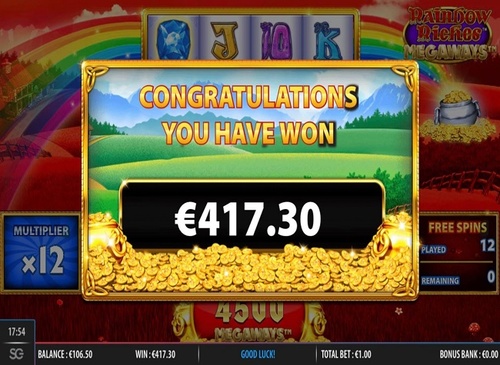 Rainbow riches megaways / 15