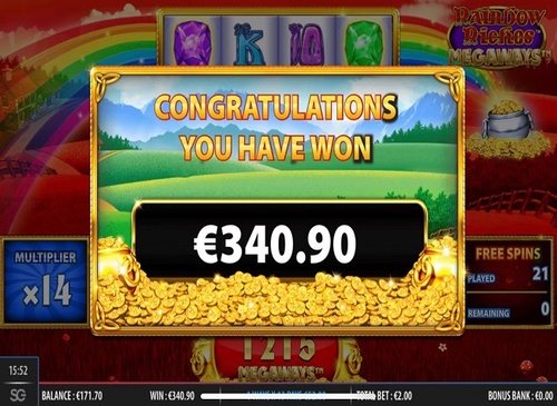 Rainbow riches megaways / 16