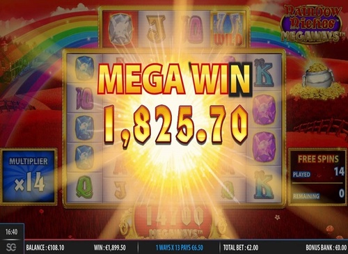 Rainbow riches megaways / 21