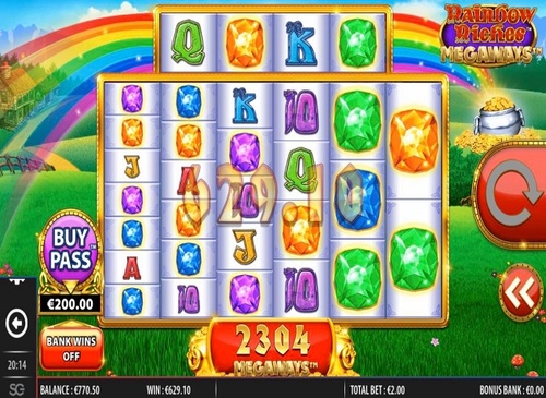 Rainbow riches megaways / 30