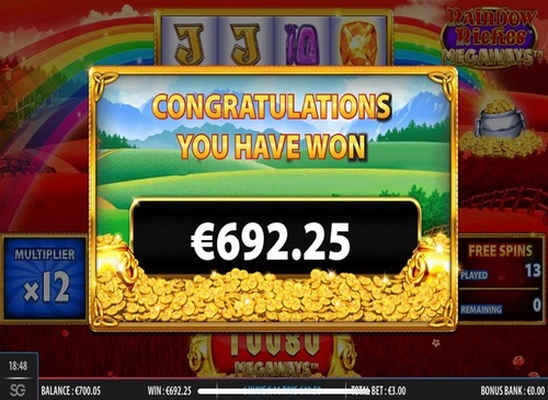 Rainbow riches megaways / 33