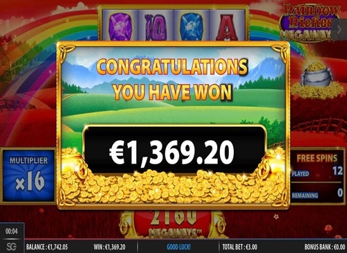 Rainbow riches megaways / 37
