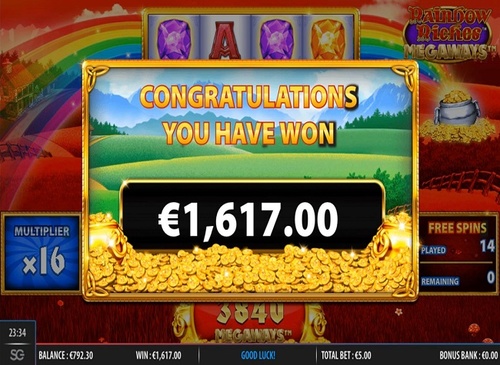 Rainbow riches megaways / 38