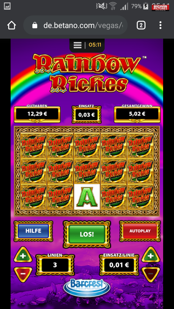 Rainbow riches