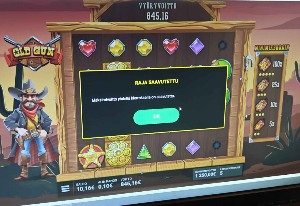 Backseat Gaming Old Gun Slot Big Win 12,500x