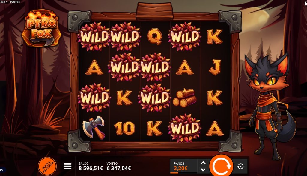 Backseat Gaming Pyrofox Slot Big Win 1,983x